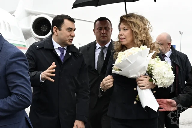 Bolqarıstan Prezidenti İliyana Yotova Azərbaycana səfərə gəlib - FOTO
