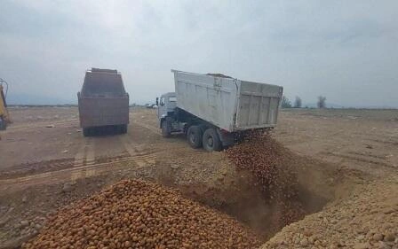 İrandan gətirilən 1,7 tonluq qənnadı məmulatı məhv edildi - Foto