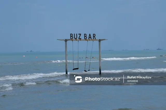 Azərbaycanda çimərlik mövsümünə START VERİLİR - FOTO