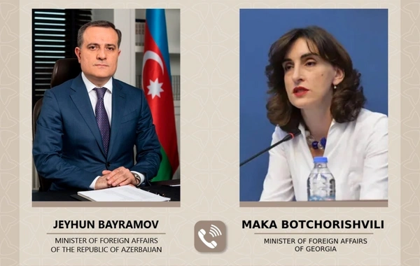 Ceyhun Bayramov Maka Botçorişvili ilə neft məhsullarının Gürcüstan üzərindən Ermənistana ixracı ilə bağlı müzakirə aparıb