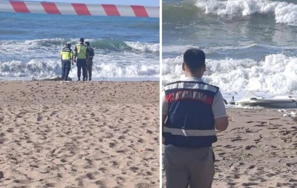 Türkiyədə çimərlikdə pilotsuz uçuş aparatı aşkarlanıb