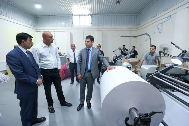 Sahibkarlarla növbəti görüş Mingəçevir şəhərində təşkil olunub - FOTO