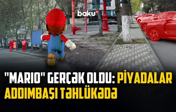 Bəzən yollar niyə təhlükəli "oyun meydanı"na çevrilir? - VİDEO