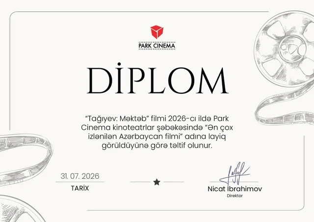 "Tağıyev" kinoteatrlarda ən çox baxılan Azərbaycan filmi olub - FOTO
