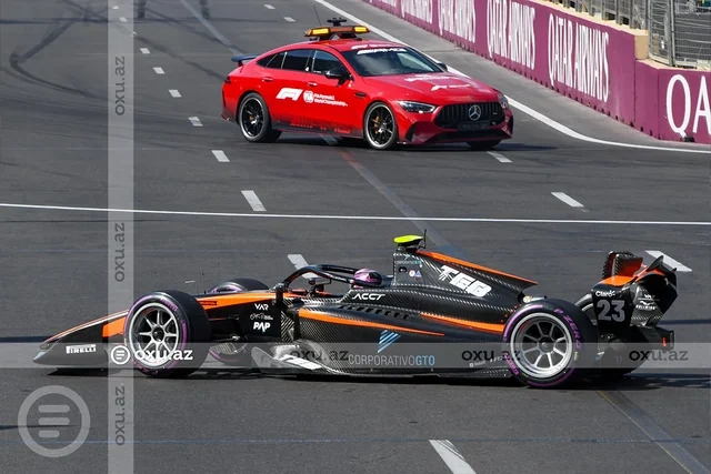 "Formula-2" üzrə Azərbaycan Qran-prisində qaliblər mükafatlandırıldılar - FOTO