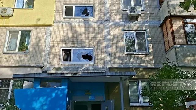 Kiyevə zərbələr nəticəsində azərbaycanlı ailənin mənzili dağıldı - Foto