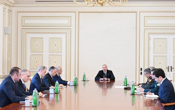 İlham Əliyev: "Sərhədlə bağlı müvafiq göstərişlər verildi"