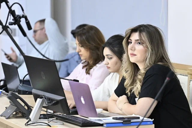 Ermənistan vətəndaşlarının məhkəməsində prokurorlar çıxış ediblər - FOTO