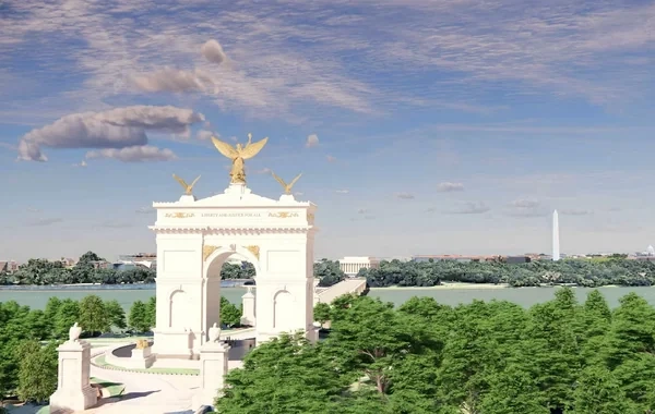 Vaşinqtonda 76 metrlik tağda dronlar və snayperlər yerləşdiriləcək - Foto