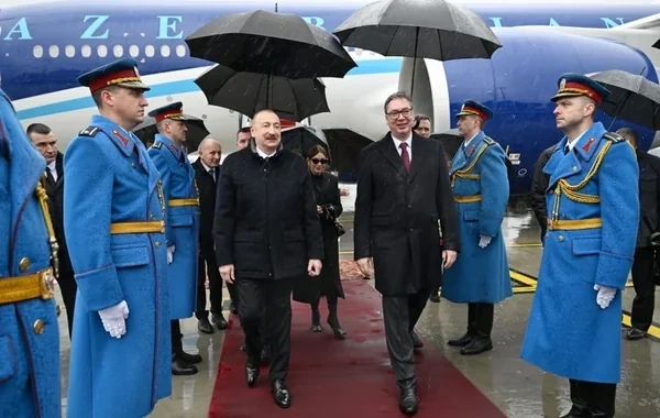 Prezident İlham Əliyevin Serbiyaya səfərinə dair VİDEOÇARX paylaşılıb