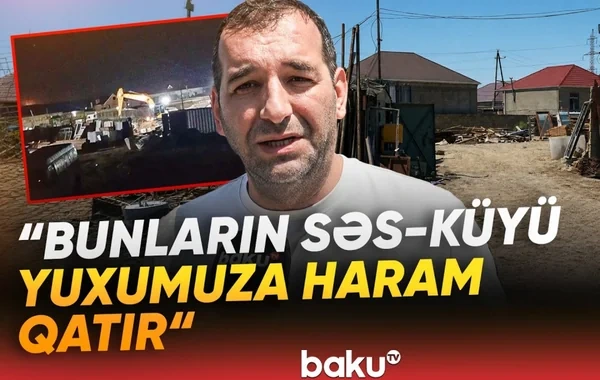 Səs-küy, qoxu və natəmizlik: Binəqədidə metal məntəqəsi sakinləri cana yığıb - VİDEO