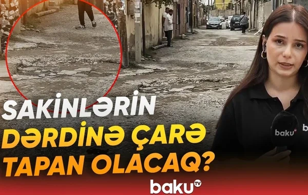 Öz hesablarına kanalizasiya xətti çəkdirdilər: Sakinləri təngə gətirən məsələ - VİDEO