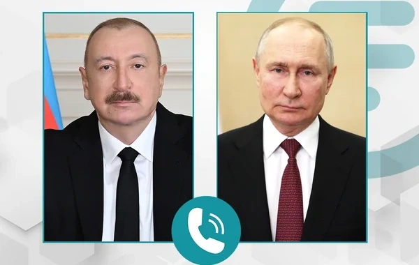 İlham Əliyev Vladimir Putinə zəng etdi