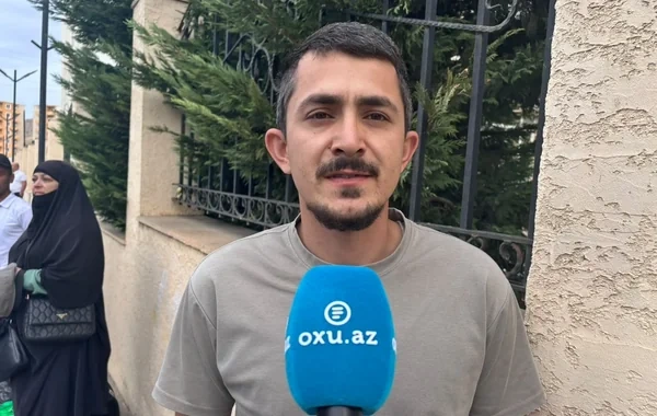 Kiçik Qaladərəsinə qayıdan keçmiş məcburi köçkün: "Doğma torpaqlara fəxr hissi ilə dönürəm"