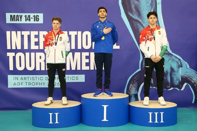 Azərbaycan gimnastları "AGF Trophy" beynəlxalq turnirini 16 medalla başa vurublar