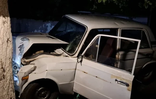 Lənkəranda avtomobili ağaca çırpıldı: Sürücü həlak oldu