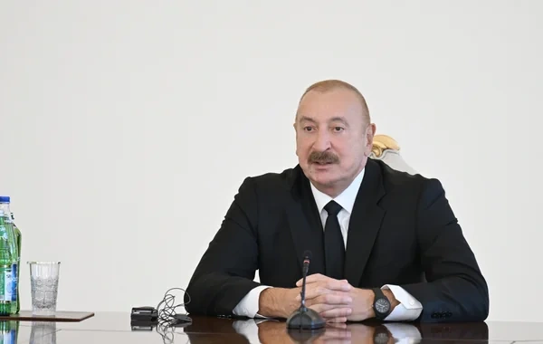 Azərbaycan Prezidenti: "Biz heç kimin qabağında baş əymirik və əyməyəcəyik"