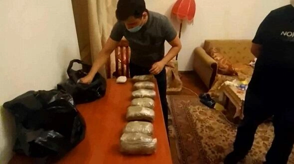Qubada 7 kq narkotik vasitə aşkarlandı - Video