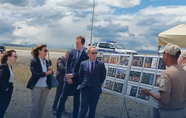 Avropa Xarici Fəaliyyət Xidmətinin nümayəndə heyəti Ağdam və Füzuli şəhərlərinə səfər edib