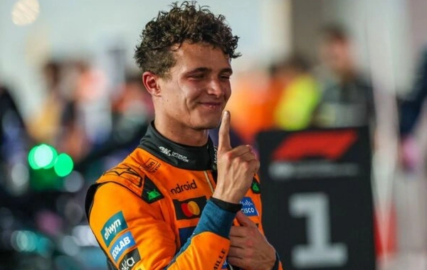 Lando Norris ilk dəfə "Formula-1" üzrə dünya çempionatının qalibi olub