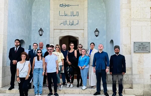 Gürcüstanlı jurnalist və bloqerlər Ağdama səfər ediblər - FOTO