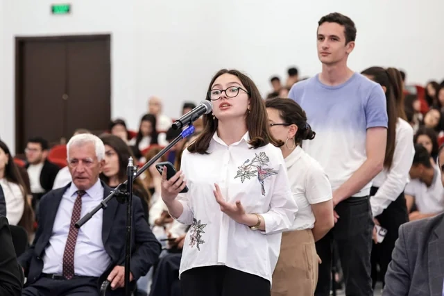 SOCAR nümayəndələrinin iştirakı ilə Lənkəranda Dövlət Universitetində seminar keçirilib - FOTO