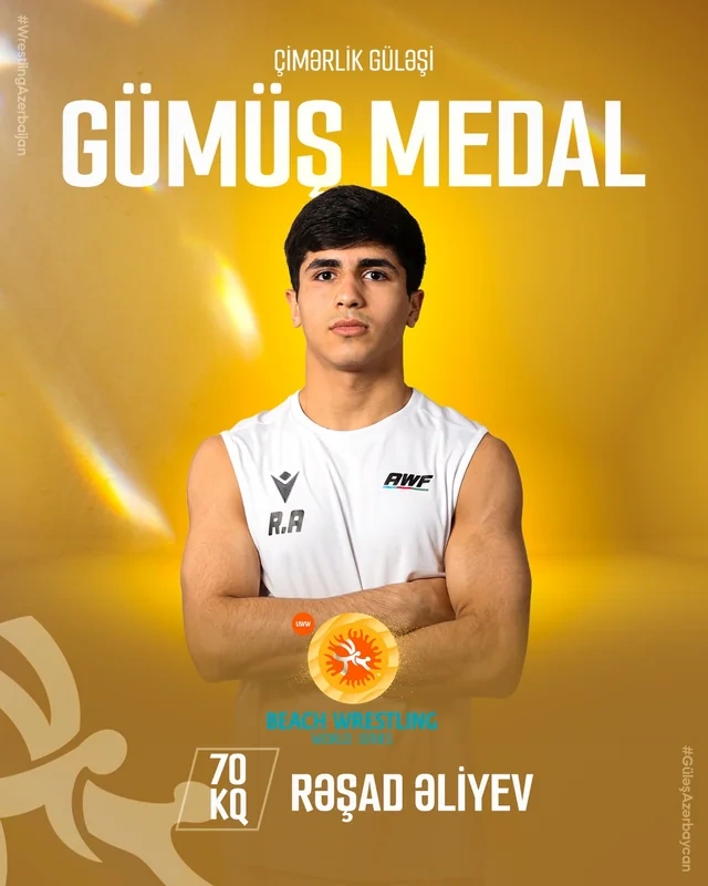 Azərbaycanın çimərlik güləşi üzrə millisi Avropa çempionu oldu