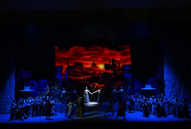 Bakıda "Turandot" tamaşasının premyerası baş tutub - Foto