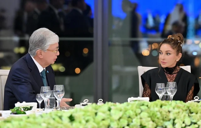 Prezident İlham Əliyevin adından AQEM-in 7-ci Zirvə Görüşünün iştirakçılarının şərəfinə şam yeməyi verilib - Foto