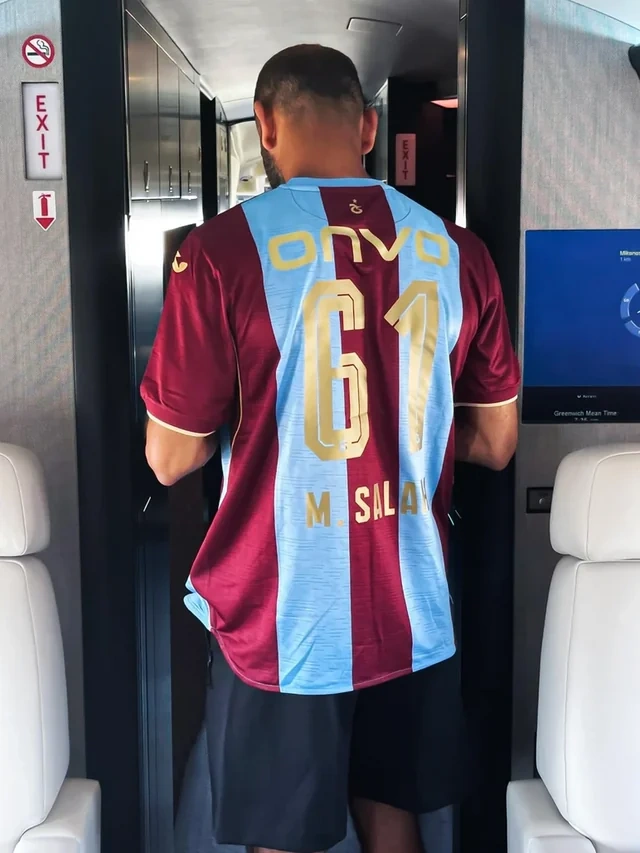 Məhəmməd Salah "Trabzonspor" formasını geyindi - FOTO - VİDEO