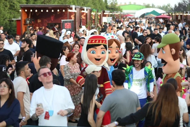 Şamaxıda Üzüm və Şərab Festivalı başa çatıb - Foto - Video