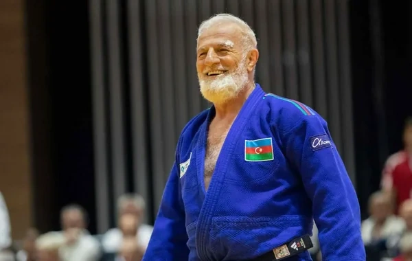 Veteran cüdoçu Fərhad Rəcəbli 12-ci dəfə Avropa çempionu oldu