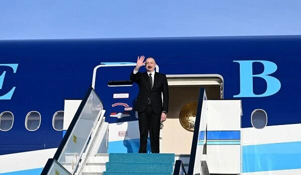 İlham Əliyevin Qazaxıstana səfəri başa çatdı