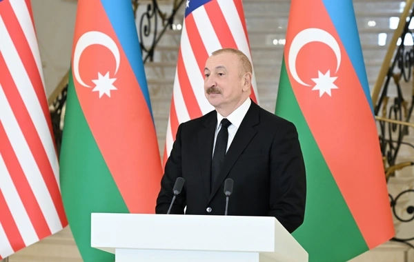 İlham Əliyev: "Bizim üçün dünyanın ən qüdrətli ölkəsi - Amerika Birləşmiş Ştatları ilə strateji tərəfdaş olmaq böyük şərəfdir"