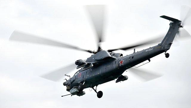 Rusiyada helikopter qəzaya uğradı