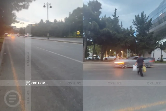 Bakıda 3 aydır həll olunmayan PİYADA KEÇİDİ PROBLEMİ - Minlərlə insanın həyatı niyə riskə atılır? - FOTOFAKT