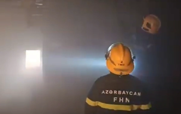 Bakıda məşhur hamamda yanğın olub