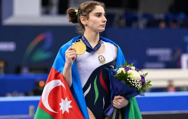 Azərbaycan gimnastı Dünya Kubokunun qalibi oldu - Foto