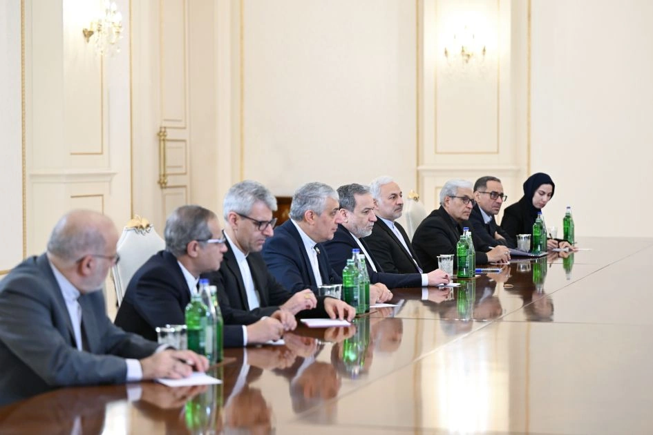 Prezident iranlı naziri qəbul etdi – FOTO
