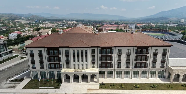 Prezident "Xankəndi" hotelinin açılışında iştirak edib - FOTO