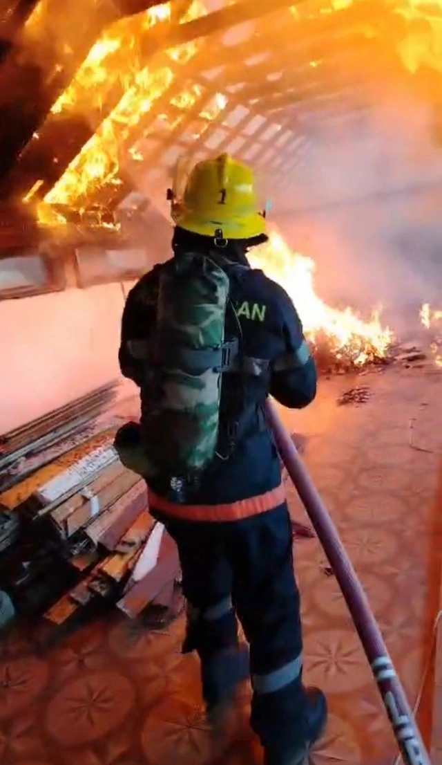 Novxanıda restoranda baş verən yanğın SÖNDÜRÜLÜB