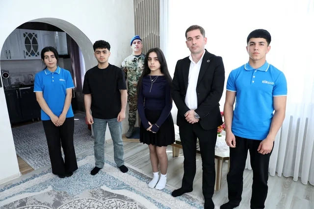 "PAŞA Holding" Qurban Bayramı münasibətilə şəhid övladlarına bayram sovqatları çatdırır