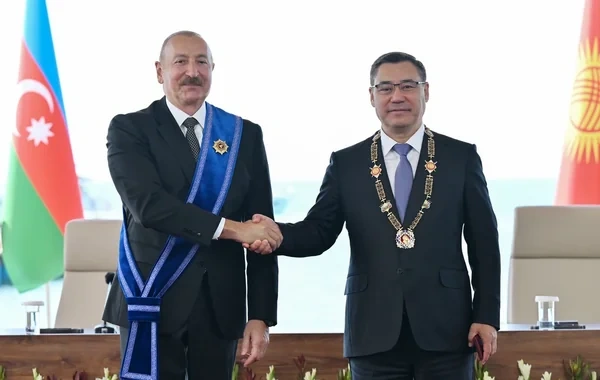 "Haber Global" İlham Əliyevin Qırğızıstan səfərinə dair reportaj təqdim edib - VİDEO
