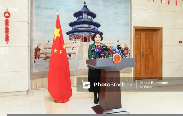 Lu Mey: "Azərbaycan Si Cinpinin irəli sürdüyü təşəbbüsü dəstəkləyir" - FOTO