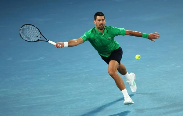 Tennisçi Novak Cokoviç Böyük Dəbilqə turnirlərində 400-cü qələbəsini qazanıb