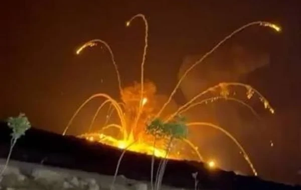Hələbdə hərbi anbarda partlayış: Ölən və yaralananlar var -Video