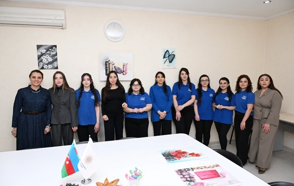 Leyla Əliyeva və Alyona Əliyeva Gəncə Autizm Mərkəzi ilə tanış olublar
