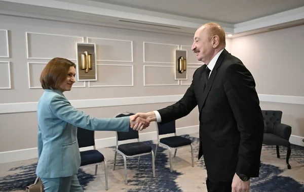 Azərbaycan və Moldova prezidentlərinin Antalyada görüşü olub - FOTO