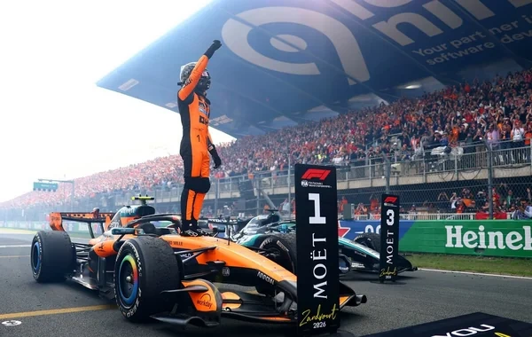 Norris "Formula-1" üzrə Niderland Qran-prisinin qalibi oldu