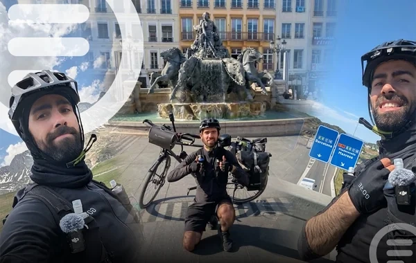 12 ölkə, 12 min kilometr: Avropanı pedal-pedal gəzən azərbaycanlının maraqlı hekayəsi - MÜSAHİBƏ - FOTO